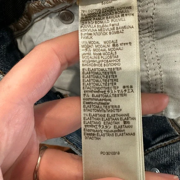 🎉 NWOT 🎉 7 For All Mankind High-Waisted Slim Kick Must Capri Size 28 - Picture 9 of 9